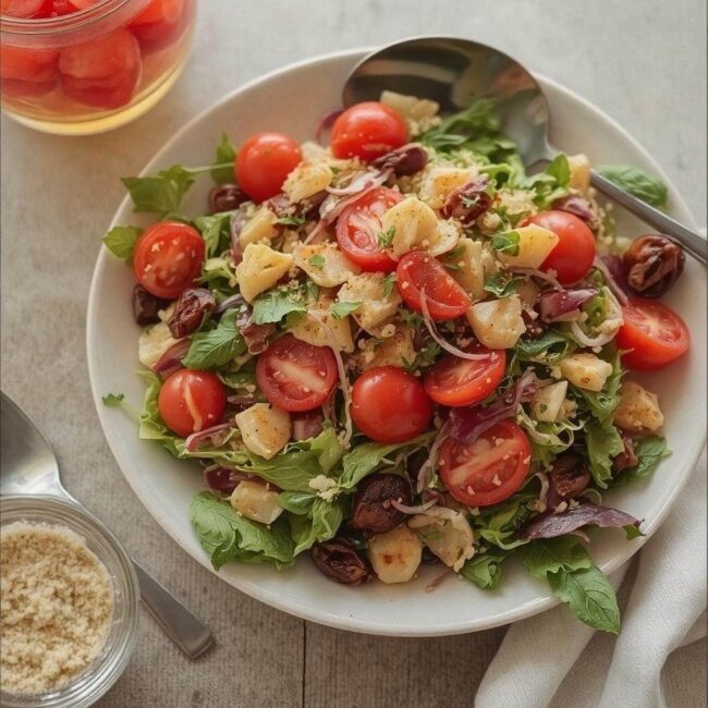 Sałatka z makaronem